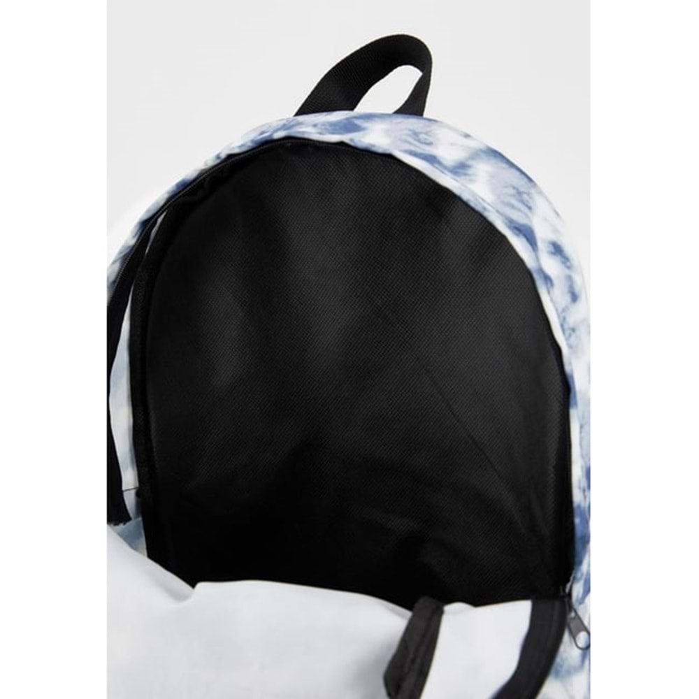 Bagorama MOTTLED Kadın Kumaş Baskılı Günlük Outdoor Sırt Çantası - Mavi