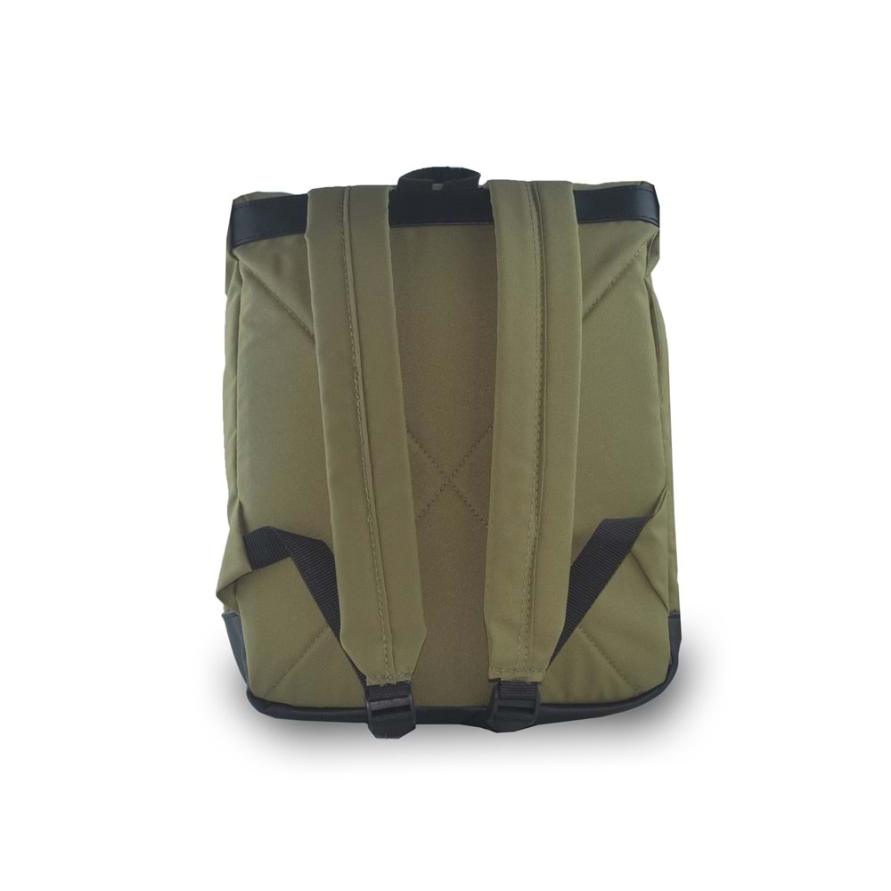 Bagorama WANT Unisex 15.6 Laptop / Tablet Uyumlu Kumaş Sırt Çantası - Haki