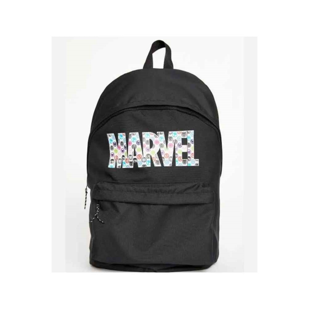 Bagorama MARVL Unisex Kumaş Günlük Sırt Çantası - Siyah