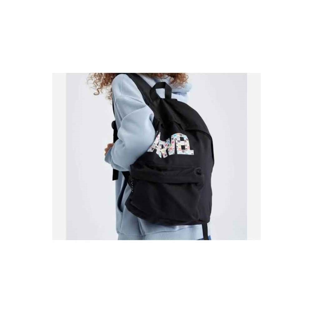 Bagorama MARVL Unisex Kumaş Günlük Sırt Çantası - Siyah