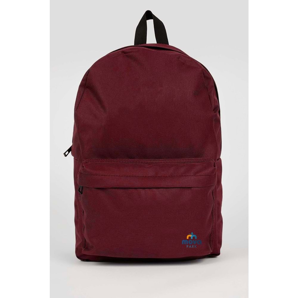 Bagorama MOVA Unisex Kumaş 18L Basic Günlük Ve Okul Sırt Çantası - Bordo
