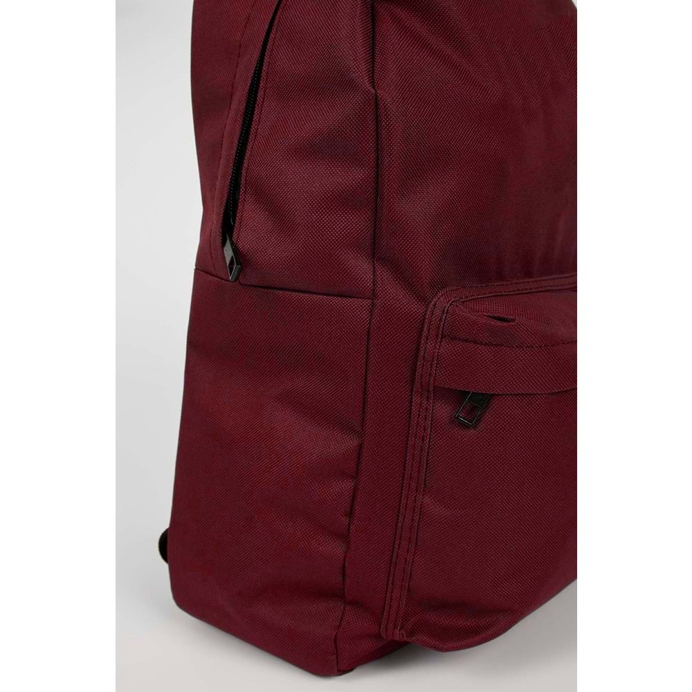 Bagorama MOVA Unisex Kumaş 18L Basic Günlük Ve Okul Sırt Çantası - Bordo