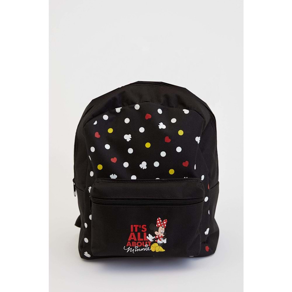 Bagorama YOUTH Unisex Kumaş Baskılı Sırt Çantası - Siyah