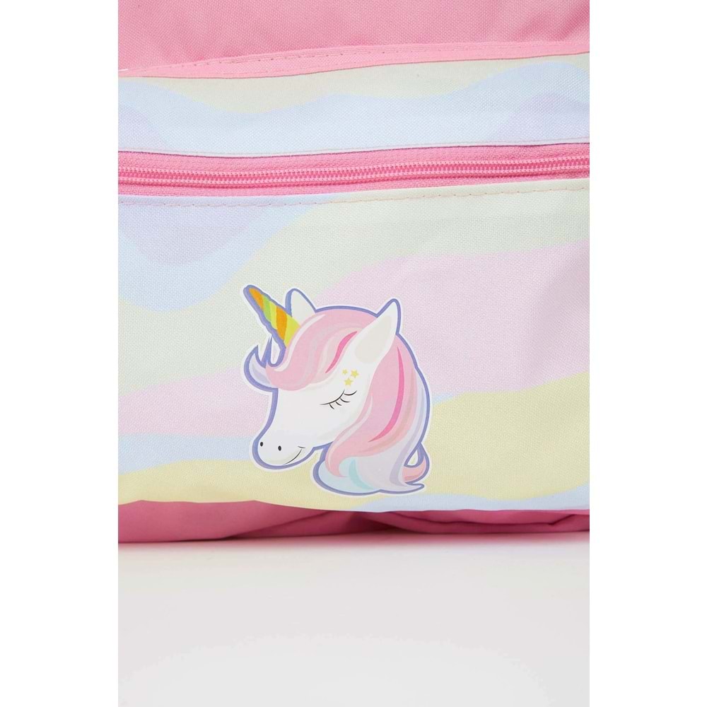 Bagorama MAGIC Kız Çocuk Kalemlikli İlkokul ve Günlük Sırt Çantası - Pembe