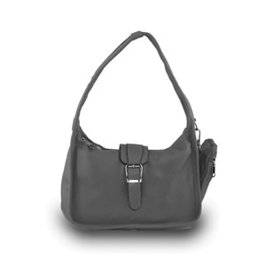 Bagorama POLA Kadın Baget Kol ve Onuz Çantası - Platin