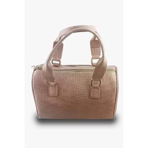 Bagorama OVAL Kadın Suni Deri Silindir El ve Kol Çantası