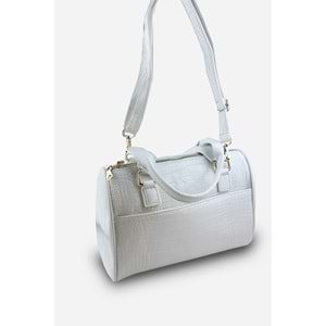 Bagorama OVAL Kadın Suni Deri Silindir El ve Kol Çantası