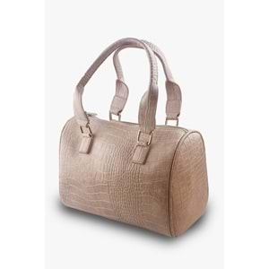 Bagorama OVAL Kadın Suni Deri Silindir El ve Kol Çantası