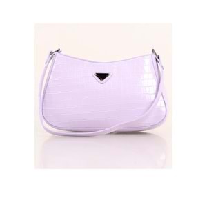 Bagorama PRAD Kadın Suni Deri Desenli Baget Omuz Çantası