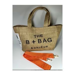 Bagorama TOTY Kadın Kanvas Kumaş Uzun Askılı Çapraz ve Omuz Çantası - Bej