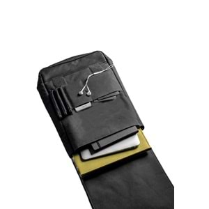 Bagorama WANT Unisex 15.6 Laptop / Tablet Uyumlu Kumaş Sırt Çantası - Füme