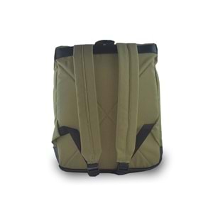 Bagorama WANT Unisex 15.6 Laptop / Tablet Uyumlu Kumaş Sırt Çantası - Haki