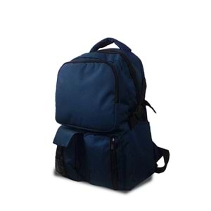 Bagorama BULLET Unisex Cepli Laptop, Kamp, Günlük ve Okul Sırt Çantası - Lacivert