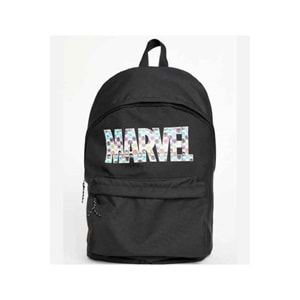 Bagorama MARVL Unisex Kumaş Günlük Sırt Çantası - Siyah