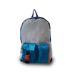 Bagorama MIXI Unisex Kumaş 20 L Çok Gözlü Günlük, Okul, Laptop Sırt Çantası