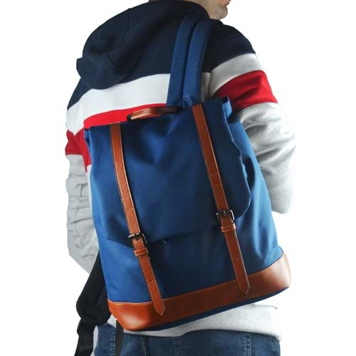 Bagorama TRAPP Unisex 15.6 Sırt Çantası - Mavi