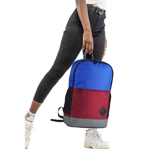 Bagorama MIXED Unisex Kumaş Renkli Okul ve Günlük Laptop Sırt Çantası - Karışık