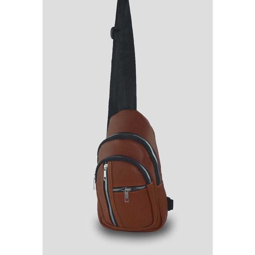 Bagorama SUOMY Unisex Deri Bodybag Sırt, Omuz, Çapraz Askılı Çanta