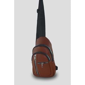 Bagorama SUOMY Unisex Deri Bodybag Sırt, Omuz, Çapraz Askılı Çanta