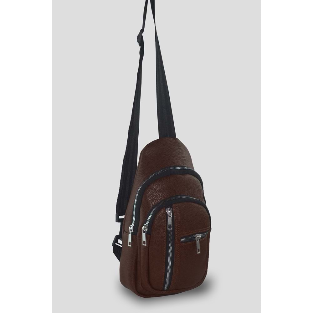 Bagorama SUOMY Unisex Deri Bodybag Sırt, Omuz, Çapraz Askılı Çanta