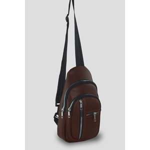 Bagorama SUOMY Unisex Deri Bodybag Sırt, Omuz, Çapraz Askılı Çanta