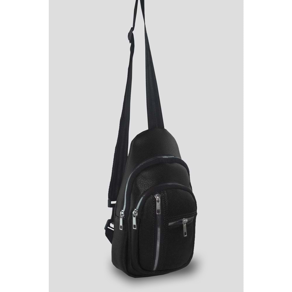 Bagorama SUOMY Unisex Deri Bodybag Sırt, Omuz, Çapraz Askılı Çanta