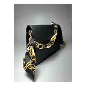 Bagorama KAJIN Kadın Suni Deri Fularlı Çapraz Askılı Omuz Çantası