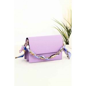 Bagorama KAJIN Kadın Suni Deri Fularlı Çapraz Askılı Omuz Çantası