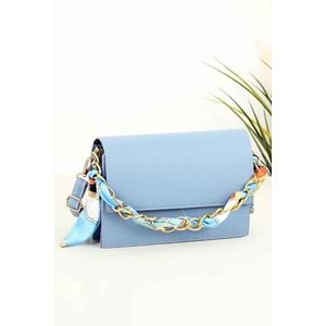 Bagorama KAJIN Kadın Suni Deri Fularlı Çapraz Askılı Omuz Çantası