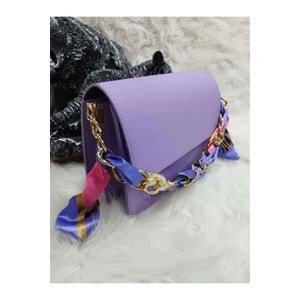 Bagorama KAJIN Kadın Suni Deri Fularlı Çapraz Askılı Omuz Çantası