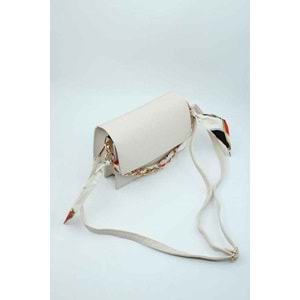 Bagorama KAJIN Kadın Suni Deri Fularlı Çapraz Askılı Omuz Çantası