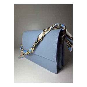 Bagorama KAJIN Kadın Suni Deri Fularlı Çapraz Askılı Omuz Çantası