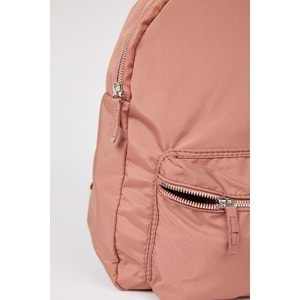 Bagorama SAMU Kadın Paraşüt Kumaş Sırt Çantası - Pudra