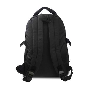 Bagorama BULLET Unisex Cepli Laptop, Kamp, Günlük ve Okul Sırt Çantası - Siyah