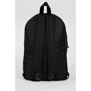 Bagorama MOVA Unisex Kumaş 18L Basic Günlük Ve Okul Sırt Çantası - Siyah