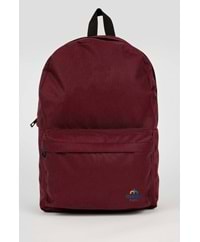 Bagorama MOVA Unisex Kumaş 18L Basic Günlük Ve Okul Sırt Çantası - Bordo